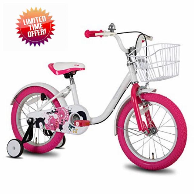 JOYSTAR Girls Bike for Toddlers and Kids Ages 2-7 Year Old