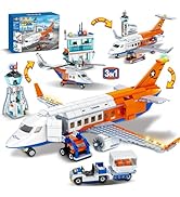 HOGOKIDS Girls Theme Park Building Set - 638 Pieces Friends Ice Cream Truck Building Block Kit 4 ...