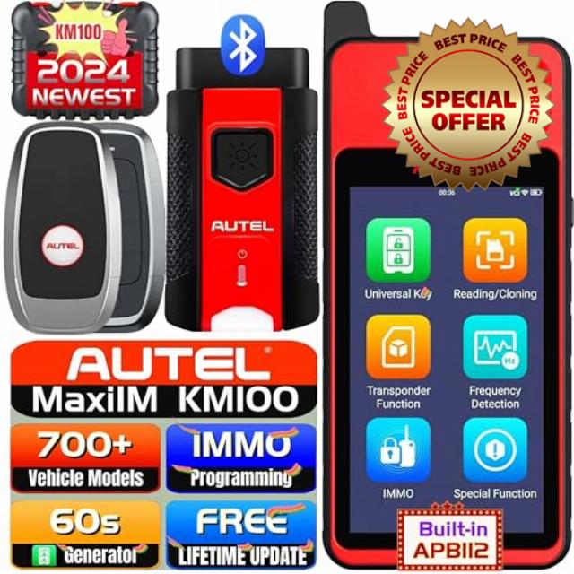 Autel MaxiIM KM100 Kę`y Proğramming Tool