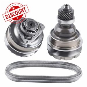 JF011E Transmission CVT Auto Drive Pulley Set With Belt/Chain 901047 Compatible with 2007-2012 Altima Sentra Bluebird Sylphy RE0F10A