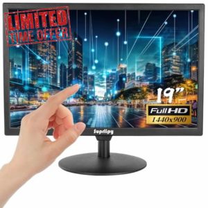 19 Inch Touch Screen Monitor 1440x900 Support HDMI VGA AV USB BNC
