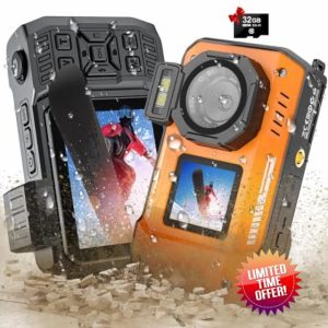 8K UHD 70MP Digital Camera with 32GB Card Rugged Waterproof Dustproof Shockproof 33FT Underwater Camera Dual-Screen Selfie for Snorkeling Autofocus Point and Shoot Digital Camera (Orange)
