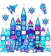 Kid Odyssey Magnetic Blocks, Build Mine Magnet World Set for Kids, Magnetic Construction Toys wit...