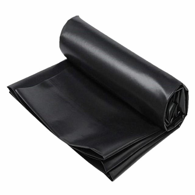 Pond Membrane Fish Pond Liner Water Garden Fountains Pond Lining 1×5m 2×7m 3×5m 5×8m 10×12m Large Waterfall Pond Lining Reinforced Film HDPE Swimming Liner Black(Size:7x11M)