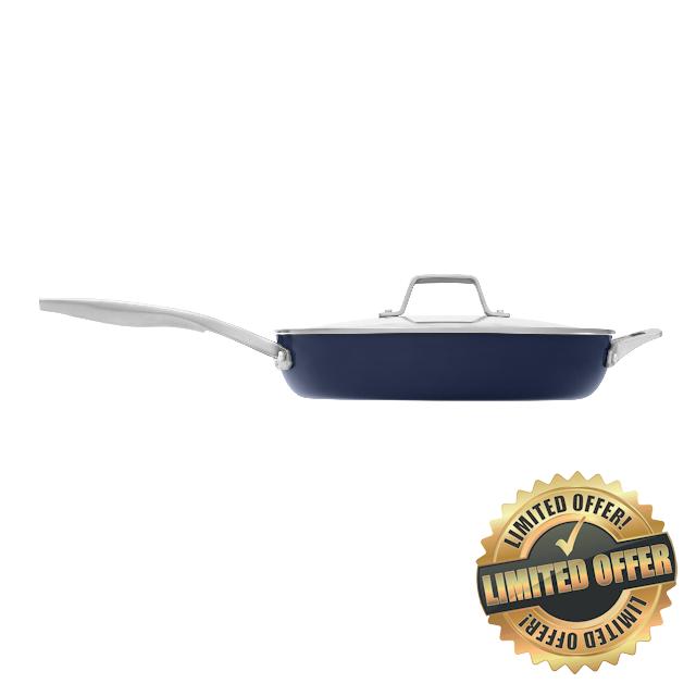 Calphalon® Premier Ceramic Nonstick 12" Frying Pan with Lid