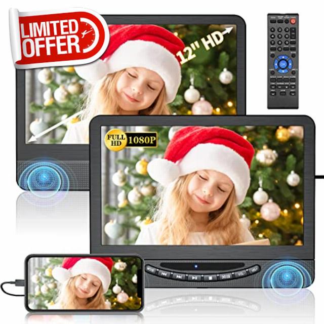 12.5" Portable DVD Player for Car