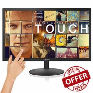 22 inch Touch Screen Monitoring LCD Display Security Camera Monitor Multifunction Interface HDMI