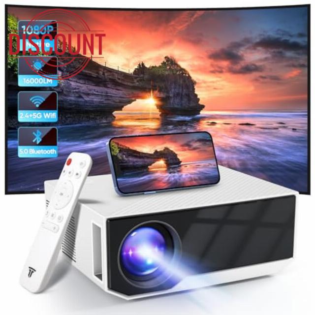 Projector with WiFi and Bluetooth
