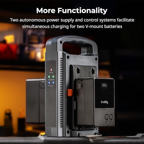 V-Mount/V-Lock Battery Charger for V Mount Battery