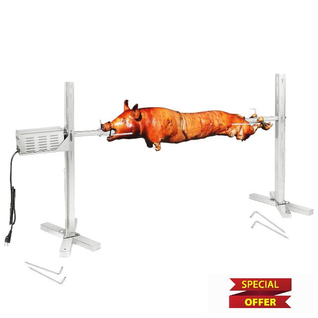 Electric Rotisserie Grill Kit