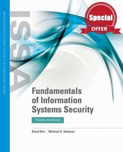 Fundamentals of Information Systems Security       3rd Edition
