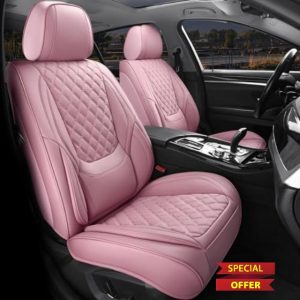 Car Seat Covers Full Set Pink