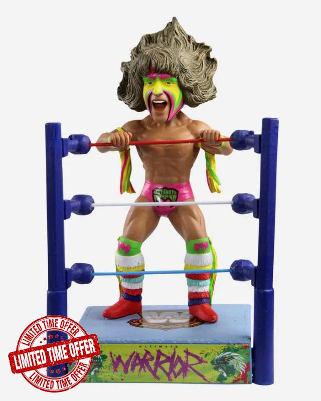 Ultimate Warrior WWE Ropes Moment Bobblehead WWE