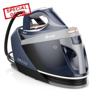 1800W Steam Iron for Clothes with Digital Display Steam Station