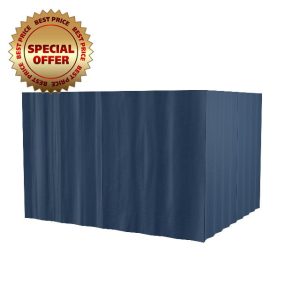 HAPPATIO Gazebo Curtains 10x12