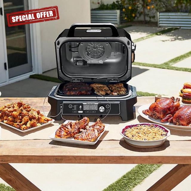 Ninja Woodfire Pro Connect Premium XL Model OG953A Outdoor Grill & Smoker