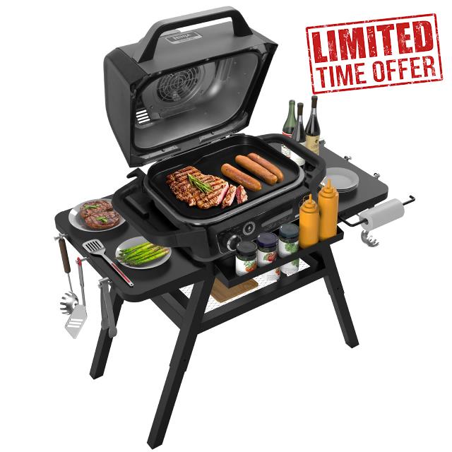 Grill Stand for Ninja Woodfire Outdoor Grill