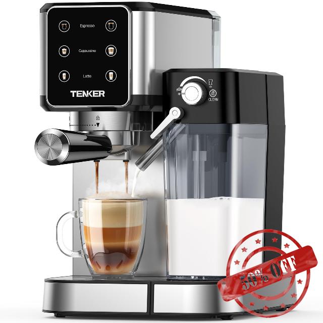 TENKER Espresso Machine 20 Bar