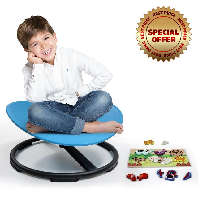 Kids Sensory Swivel Chair