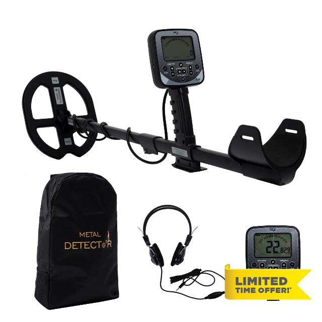 Professional Metal Detector for Adults - High Precision LCD Display