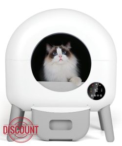Self Cleaning Litter Box - 110L Large Automatic Cat Litter Box Self Cleaning