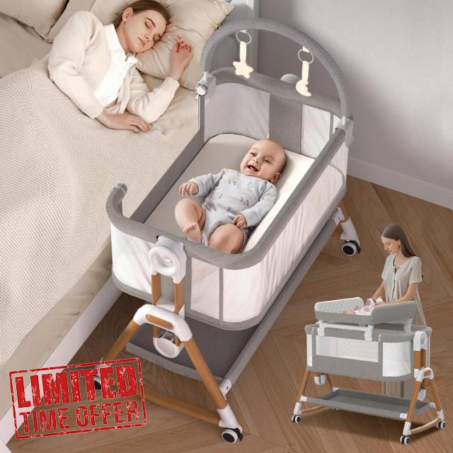 4 in 1 Bedside Baby Bassinet for Baby