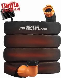 20FT Sewer Hose with Heated Sleeve