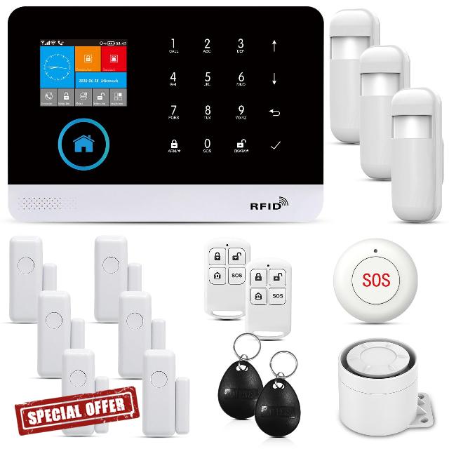 WiFi+GSM/4G Home Smart Alarm