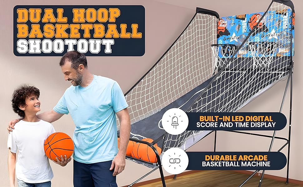 DUAL HOOP BASKETBALL