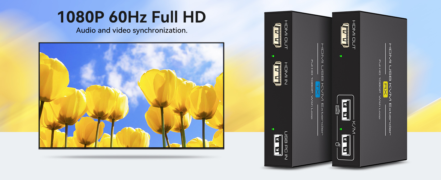 HDMI KVM USB Extender