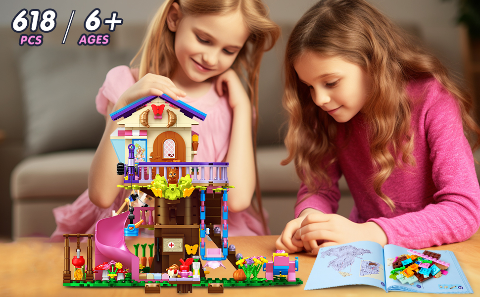 Treehouse Building Toys for Girls - 1