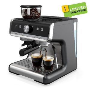 Espresso Machine With Grinder