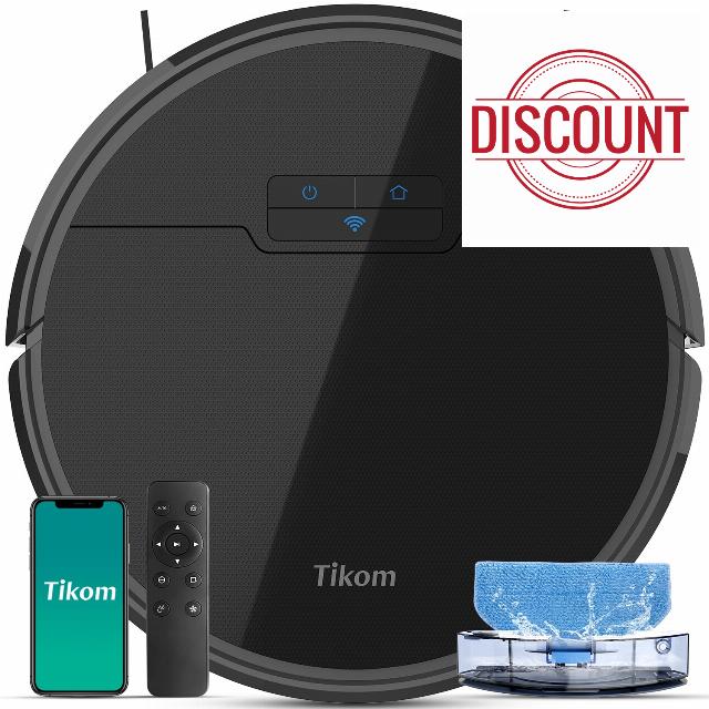 Tikom Robot Vacuum and Mop Combo