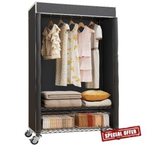 H4 Garment Rack with Cover