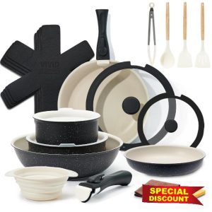 22pcs Pots and Pans Set Non Stick