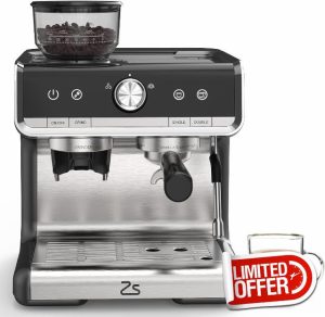 Semi-Automatic Espresso Machine - 1450W/20 Bar