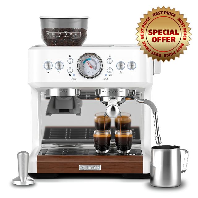 Espresso Machine with Grinder