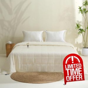 EP Mode Lightweight Quilt Blanket for Summer