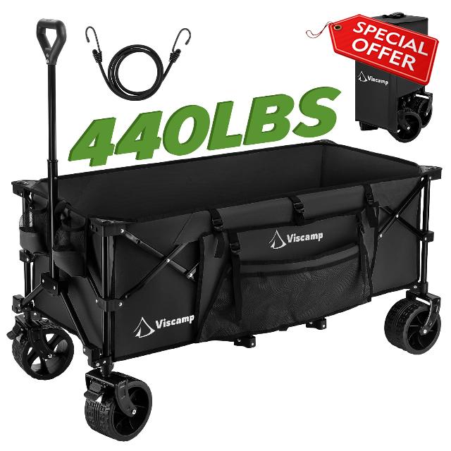 48''L Wagons Carts Foldable