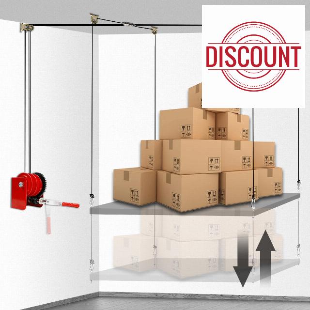 Overhead Garage Storage Lift Hoist