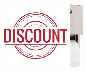 Commercial Toilet Paper Dispenser (2-Pack)