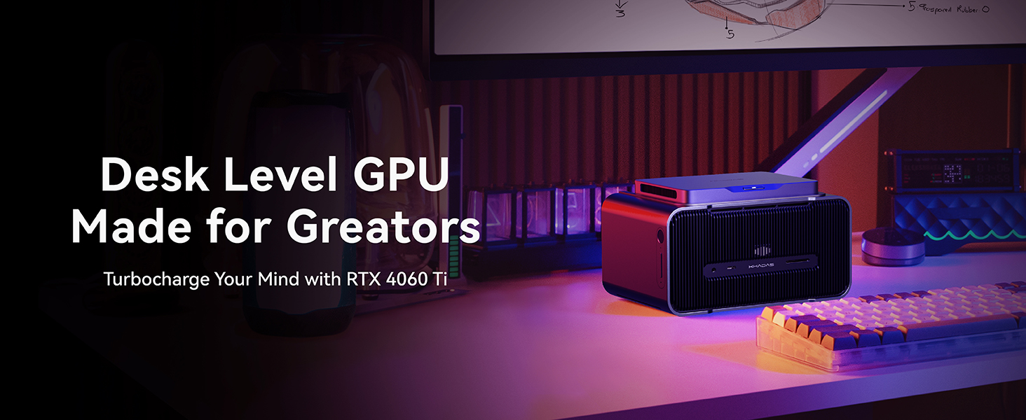 Khadas Mind Graphics 8GB / RTX 4060 Ti eGPU