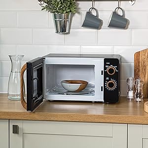 Russell Hobbs 17L Black Digital Microwave