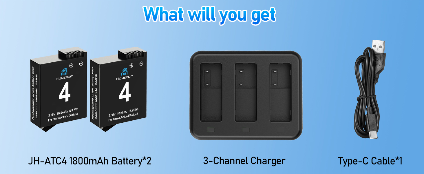 DJI Osmo Action 4/3 Battery