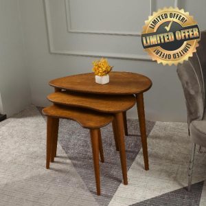 Solid Nesting Table Set of 3