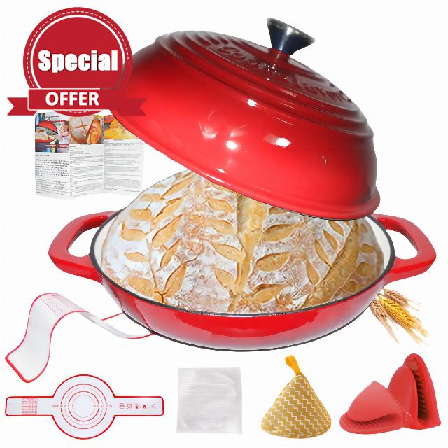 Enameled Cast Iron Bread Pan
