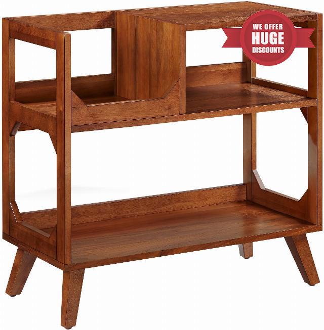 Crosley Furniture Asheville Medium Record Storage Console