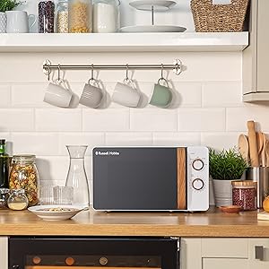 Russell Hobbs 17L White Digital Microwave