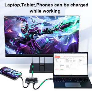 usb c switcher 2 pc