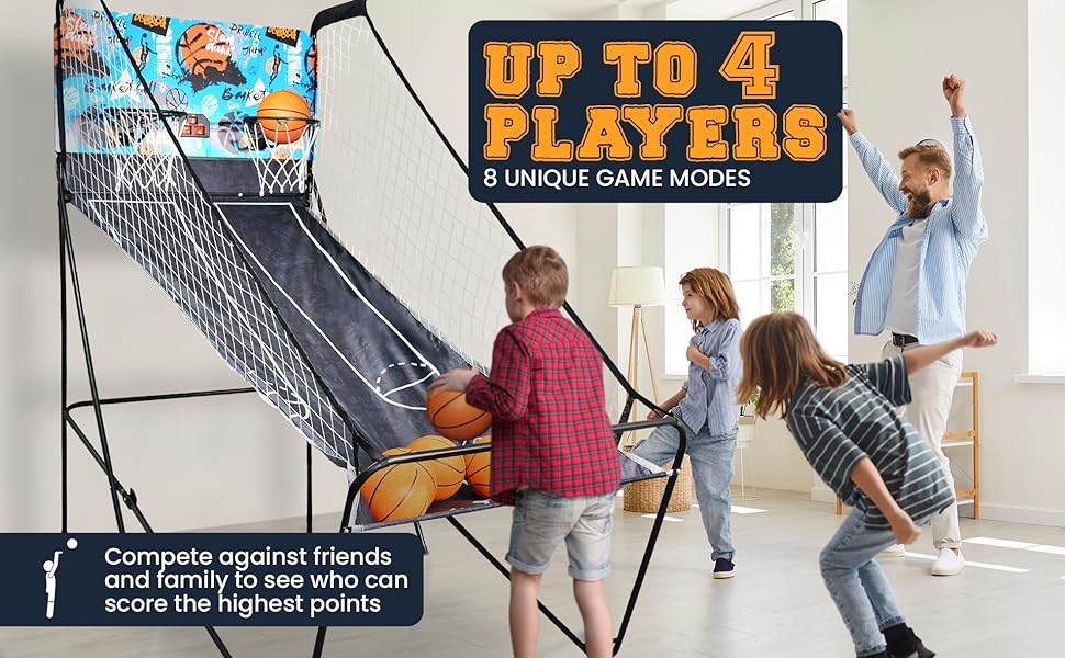 Dual Hoop Basketball Shootout